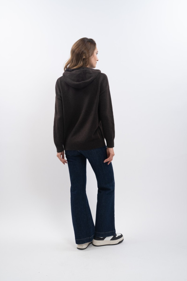 Aurelia Strickpullover für Frauen - Kakao (Dark brown) Aurelia Strickpullover für Frauen - Kakao (Dark brown)
