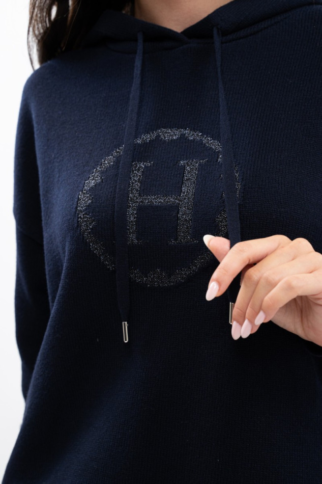 Aurelia Gebreide sweater voor dames - Navy Aurelia Gebreide sweater voor dames - Navy