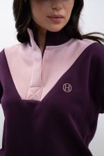 Ambre Sweat Women - Dark purple/Light pink Ambre Sweat Women - Dark purple/Light pink