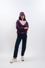 Ambre Sweat Women - Dark purple/Light pink Ambre Sweat Women - Dark purple/Light pink