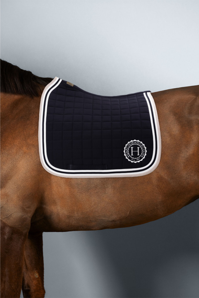 Soft Satteldecke - Navy/Light pink