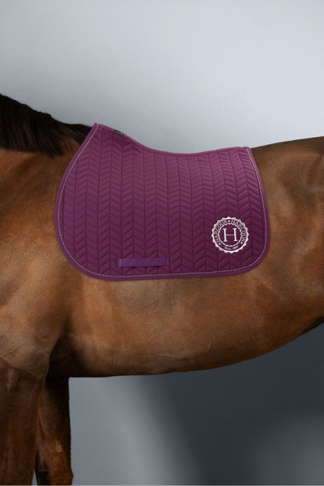 Alaska Saddle pad - Fig (Dark purple)