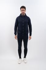 Aron Technisches Sweatshirt mit Reißverschluss für Männer - Marine (Navy) Aron Technisches Sweatshirt mit Reißverschluss für Männer - Marine (Navy)