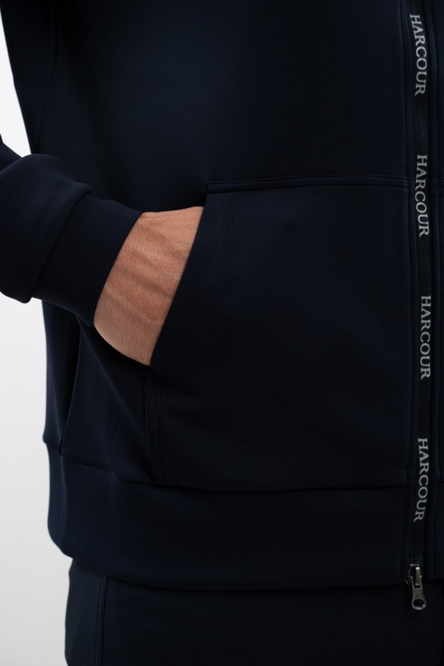 Aron Sweat technique zippé Homme - Marine (Navy) Aron Sweat technique zippé Homme - Marine (Navy)