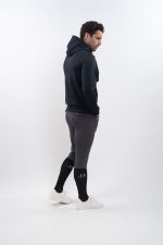 Aron Sudadera técnica con cremallera para hombre - Negra Aron Sudadera técnica con cremallera para hombre - Negra
