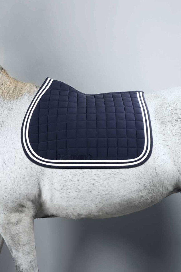 Soft Tapis de selle personnalisable - Full Navy