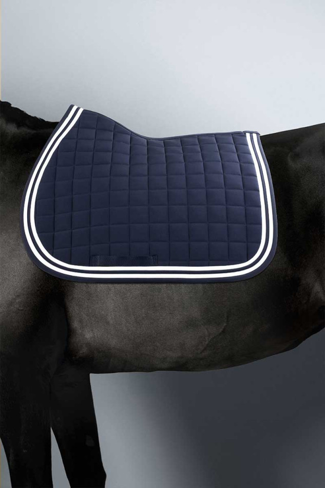 Zacht aanpasbaar zadeldek - Full Navy
