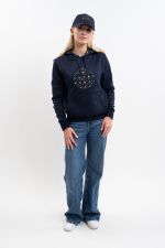 Samy Unisex Sweat - Navy Mosaic Samy Unisex Sweat - Navy Mosaic