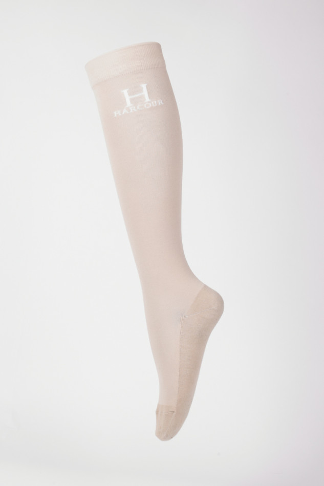 Badminton Rider Socks - Linen