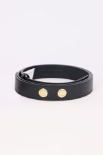 Witte riem - Zwart Witte riem - Zwart
