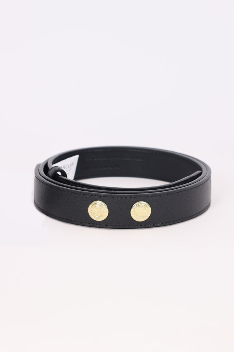 Witte riem - Zwart