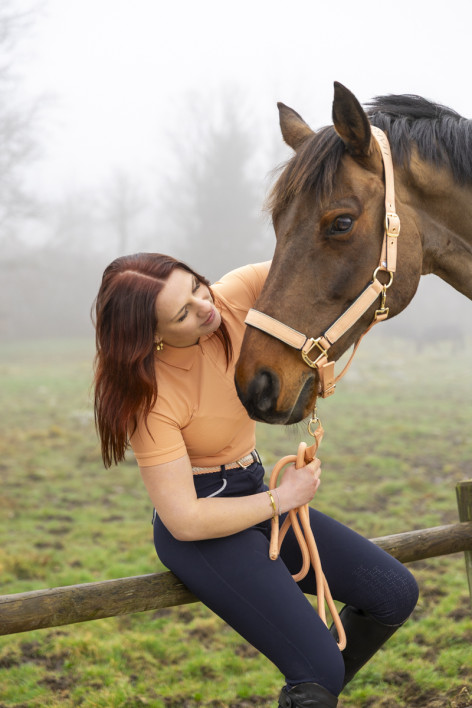 Hansy Halter & Leadrope - Albaricoque