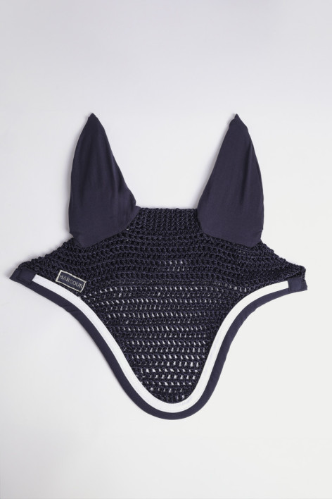 Feeby Horse bonnet - NavyWhite