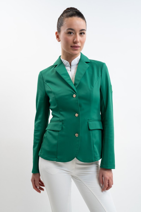 Jismy Dames Racejas - Smaragdgroen