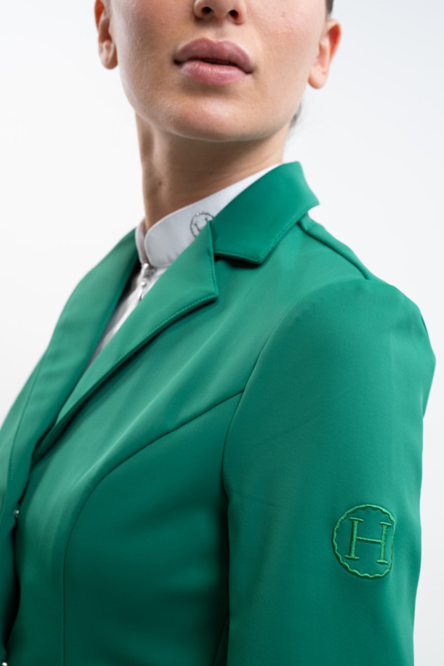 Jismy Damen-Wettkampfjacke - Emerald Green