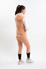 Berla Chaqueta sin mangas para mujer - Albaricoque Berla Chaqueta sin mangas para mujer - Albaricoque