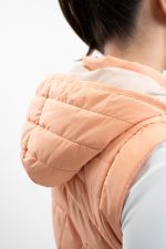 Berla Chaqueta sin mangas para mujer - Albaricoque Berla Chaqueta sin mangas para mujer - Albaricoque