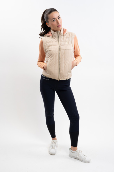 Berla Chaqueta sin mangas para mujer - Lino
