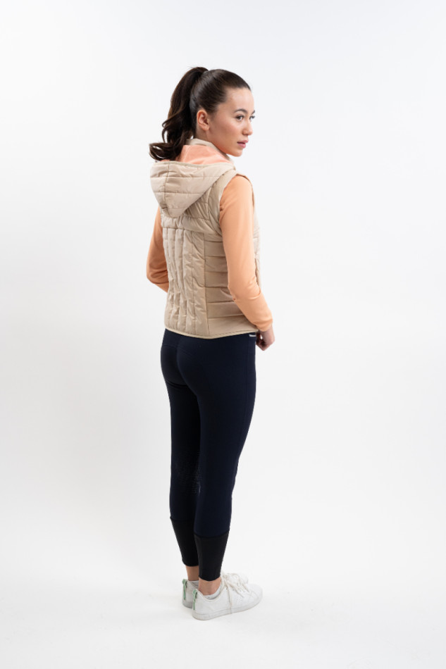 Berla Women's sleeveless jacket - Linen (Linen) Berla Women's sleeveless jacket - Linen (Linen)