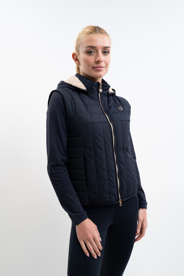 Berla Mouwloos Damesjack - Navy