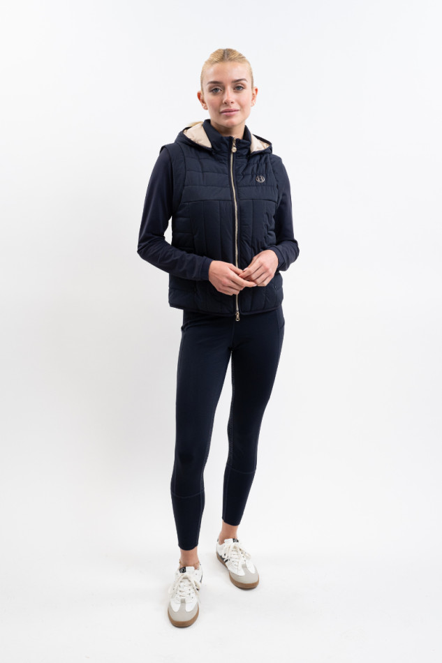 Berla Women's sleeveless jacket - Navy Berla Women's sleeveless jacket - Navy