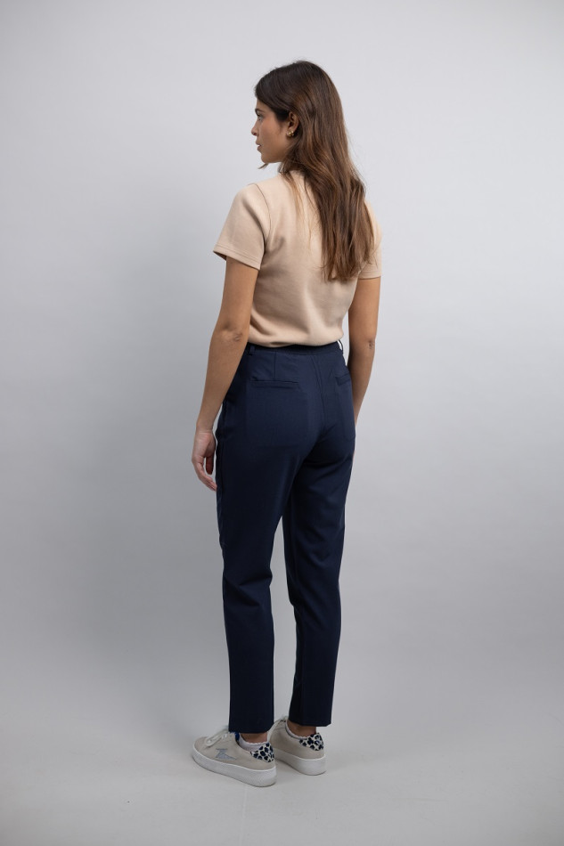 Parja Chino Mujer Primavera 24 - Azul marino Parja Chino Mujer Primavera 24 - Azul marino