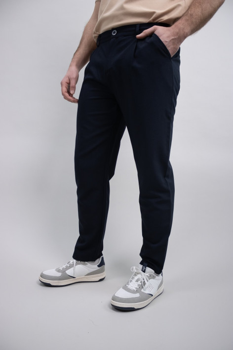 Bruno Summer 24 Heren Chino Broek - Navy