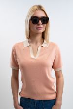 Peach Polo Femme - Abricot (Apricot) Peach Polo Femme - Abricot (Apricot)