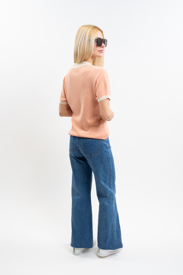 Peach Polo Femme - Abricot (Apricot) Peach Polo Femme - Abricot (Apricot)