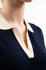 Peach Polo Damen - Marine (Navy) Peach Polo Damen - Marine (Navy)