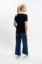 Peach Polo Damen - Marine (Navy) Peach Polo Damen - Marine (Navy)