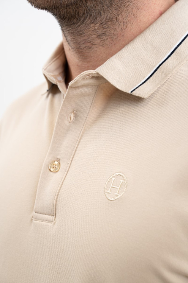 Polo Oscar MC para hombre - Lino