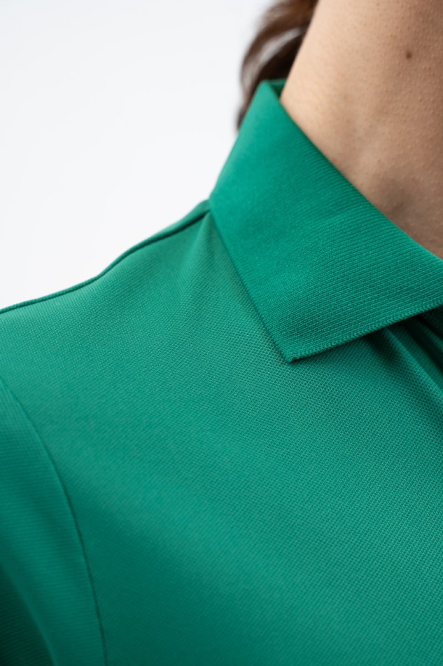 Popsy Polo MC Femme - Emerald Green