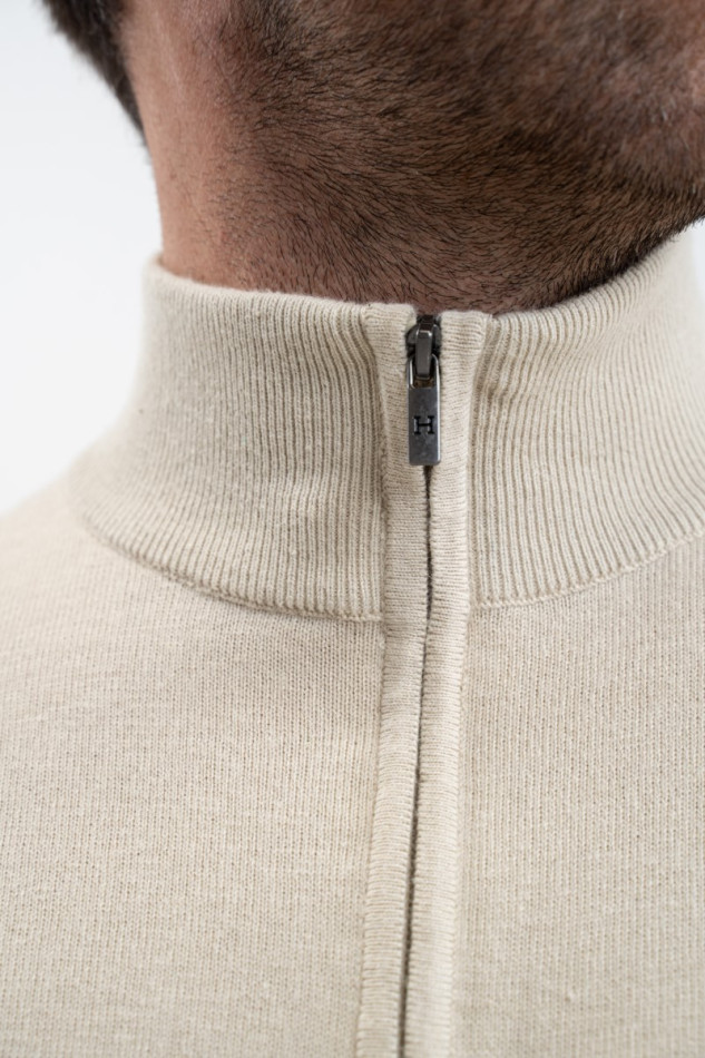 Parmo Herren Pullover - Leinen (Linen)