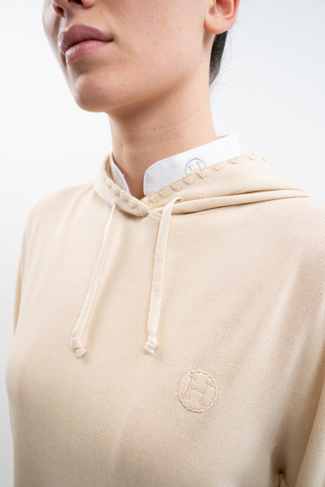Felpa con cappuccio Plume Donna - Lino Felpa con cappuccio Plume Donna - Lino