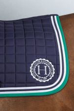 Soft Satteldecke - Navy/Emerald Green Soft Satteldecke - Navy/Emerald Green