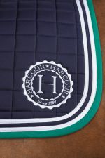 Soft Saddle Pad - Navy/Emerald Green Soft Saddle Pad - Navy/Emerald Green