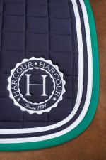 Zachte zadeldek - Navy/Emerald Groen Zachte zadeldek - Navy/Emerald Groen