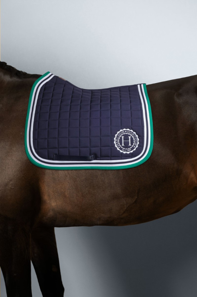 Mantilla blanda - Azul marino/Verde esmeralda Mantilla blanda - Azul marino/Verde esmeralda