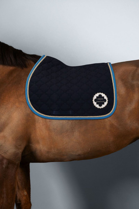 Lhouis HarcourVersailles Saddle Pad - Navy