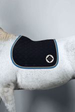 Lhouis HarcourVersailles Saddle Pad - Navy Lhouis HarcourVersailles Saddle Pad - Navy