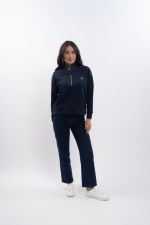Louise Sweat Zip Damen Versailles - Marine (Navy) Louise Sweat Zip Damen Versailles - Marine (Navy)