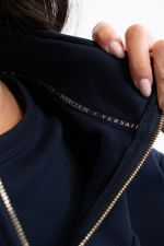Louise Sweat Zip Damen Versailles - Marine (Navy) Louise Sweat Zip Damen Versailles - Marine (Navy)