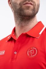 Polo Dranse Hombre SWISS EQUESTRIAN FRIENDS - Rojo (Rojo) Polo Dranse Hombre SWISS EQUESTRIAN FRIENDS - Rojo (Rojo)