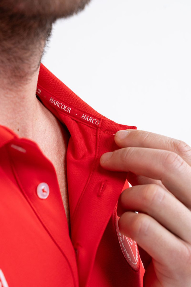Polo Dranse Hombre SWISS EQUESTRIAN FRIENDS - Rojo (Rojo) Polo Dranse Hombre SWISS EQUESTRIAN FRIENDS - Rojo (Rojo)