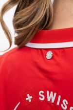 Polo de mujer Douve SWISS EQUESTRIAN FRIENDS - Rojo (Rojo) Polo de mujer Douve SWISS EQUESTRIAN FRIENDS - Rojo (Rojo)