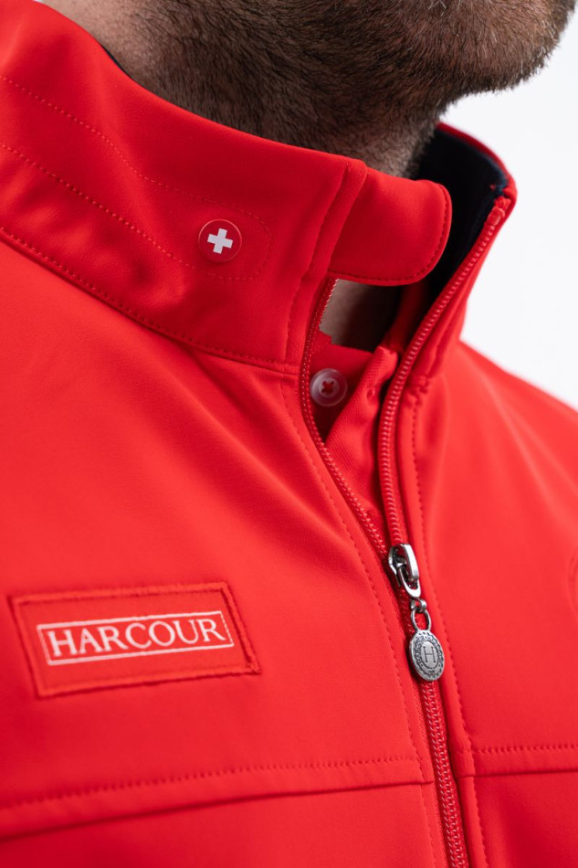 Menthue Unisex Jacke SWISS EQUESTRIAN FRIENDS - Rot (Red)
