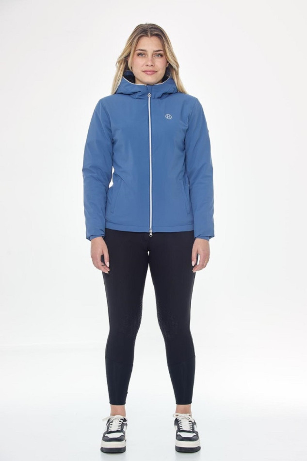 Simhat Women's Rider Jacket - Steel Blue