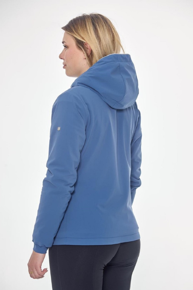 Simhat Women's Rider Jacket - Steel Blue