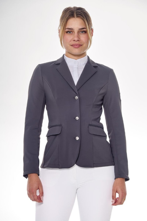 Jismy Dames Racing Jas - Antraciet Grijs